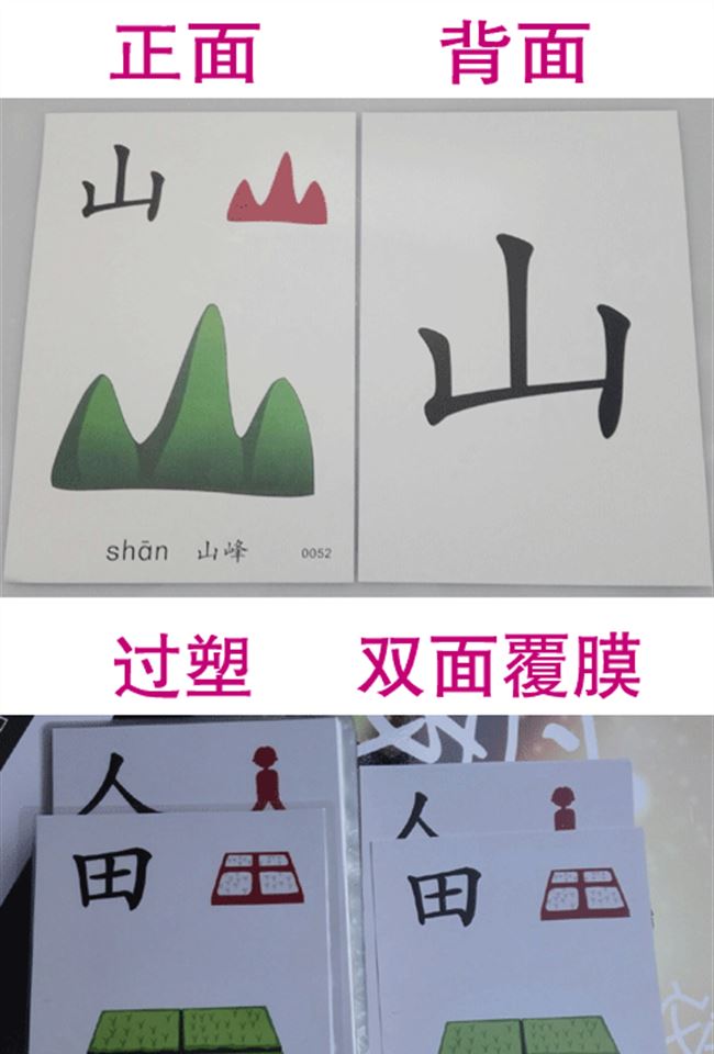 蒙教园本教片儿早宝字日3套片宝识z大卡教全启幼卡学卡字认岁6