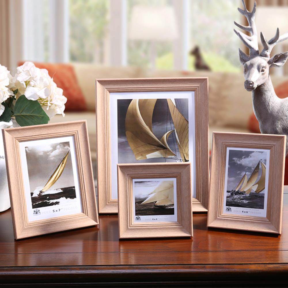 复古冲印摆台相框八寸打印像框挂墙小复色加相框