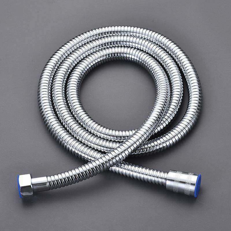 厂家批发花洒软管淋浴加密管不锈钢淋浴软管电镀金属软管15米2米