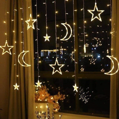 卧室小灯温馨浪漫布置房间改造文艺彩灯串装饰网挂墙寝室生