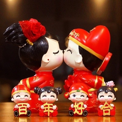 婚庆瓷娃娃图片