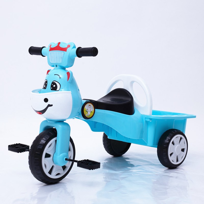 包邮儿童三轮车脚踏车可折叠音乐灯光1-3-4-5-岁自行车小孩玩具.