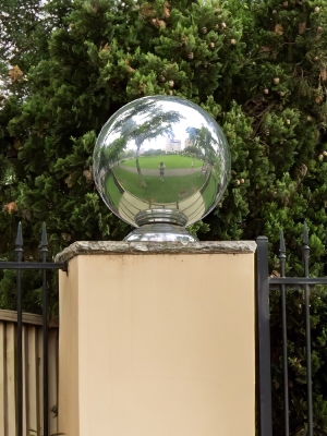 304#不锈钢圆球带座大门围墙柱子精品球托座楼梯扶手装饰球连体.