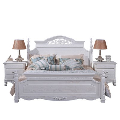 欧式床田园法式床18米双人床图片