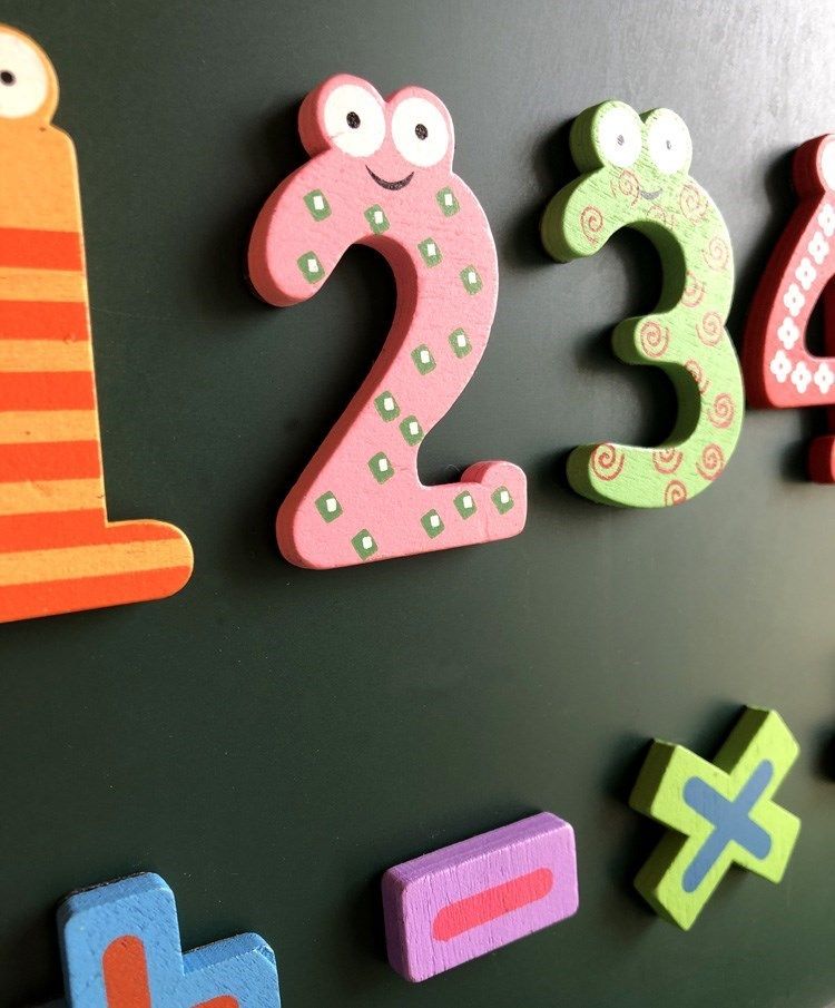 宝宝木质数字软磁性贴大写s英文字母磁贴冰箱贴黑板吸铁石儿童早