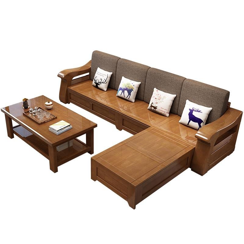 实木沙发冬夏两用现代简约大额优惠券