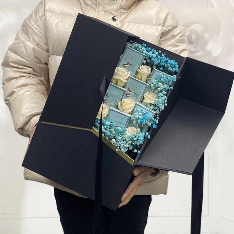 包烟的花束礼盒放香烟男士满天星送男友父亲节创意老公惊喜生日2