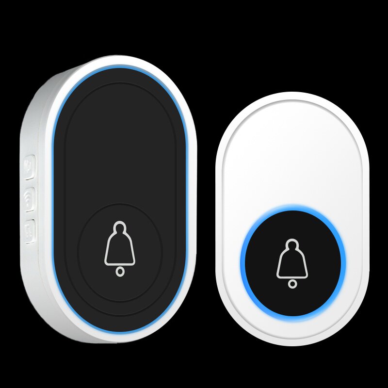 别墅家用无线门铃超远距离电子遥控门玲远e程提示智能免打孔呼叫