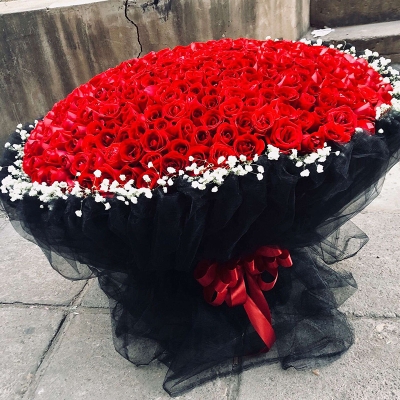 朵玫瑰花束上海同城鲜花速递生日七夕s情人节花束求婚表白送花优惠券