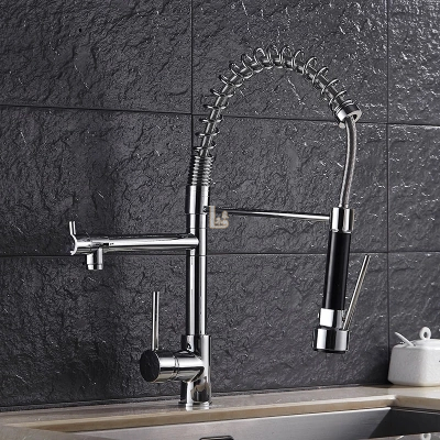 多功能水龙头厨房美式图片