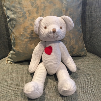 全棉针织系列布艺熊关节熊泰迪熊动漫卡通玩具居家玩偶娃娃.