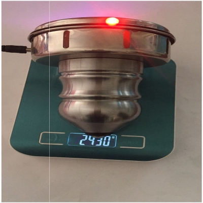 空竹风哨陀螺健身中老年成人大号不锈钢广场金属陀螺发光发声陀螺