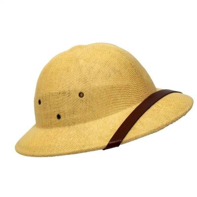 外贸英伦探险家帽子凉盔凉帽木髓帽头盔帽户外越南头盔帽