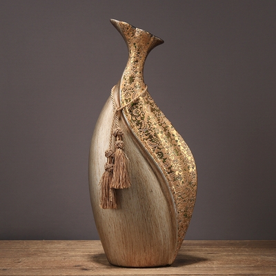 陶瓷贴花花瓶图片