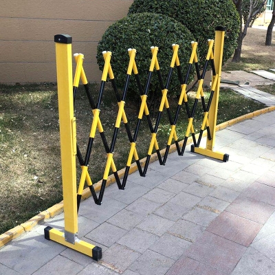 工v地施工围挡可折叠伸缩围栏道路移动防护栏电力隔离栏杆栅栏