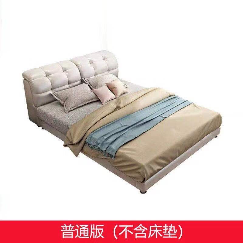 沐夕榻榻米皮床真皮床现代简约主卧双人床左顾家智能家居按摩储物|ruв категории жилой мебели, кровать класса, 皮艺床 - от Buy2taobao.com для оказания профессиональной услуги покупки агента Taobao