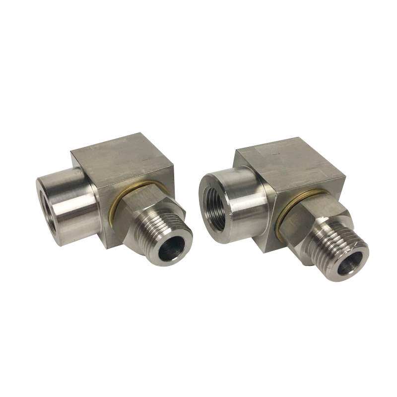 旋转洗车机360度转接头水管直角高压万向1分2分管接头