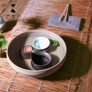 陶瓷茶洗碗功夫茶具干泡茶盘配件大号水洗笔洗茶杯收纳碗