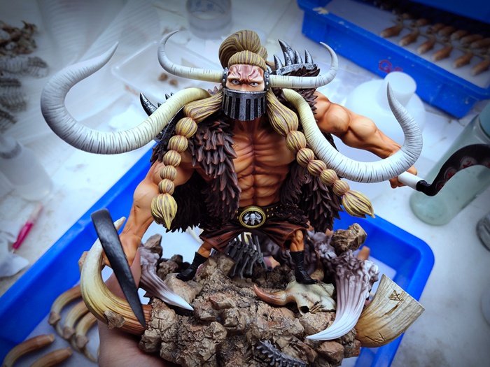 雕像_海贼王周边百兽海贼团旱灾杰克限量版gk树脂雕像手办模型优惠券