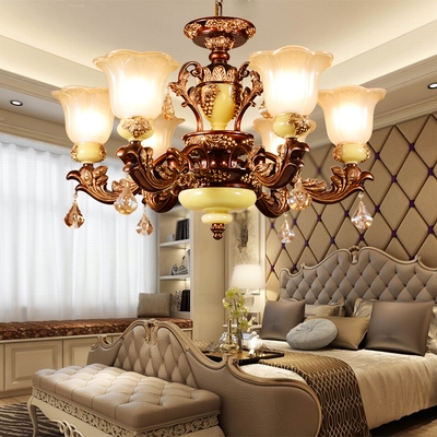 欧式树脂吊灯美式简约图片