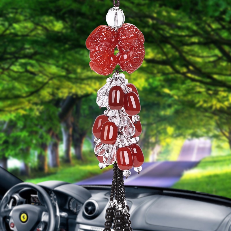 汽车内吊饰挂饰小轿车装饰品车饰摆件挂件男小车吊坠车上女创意掉