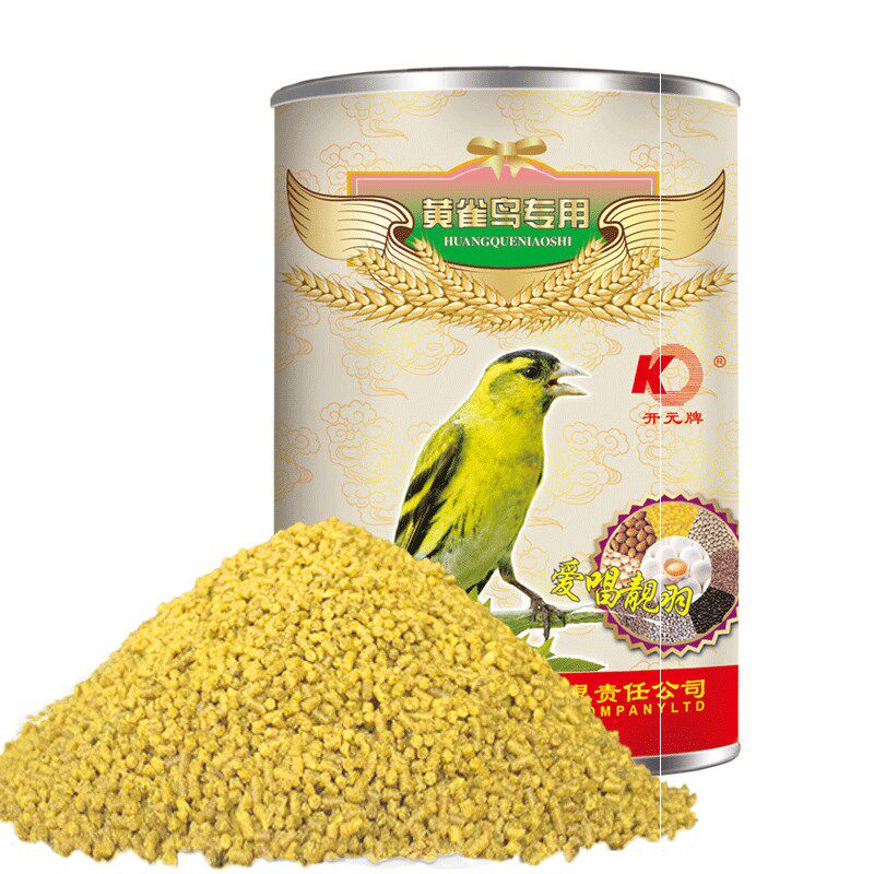 鸟食饲料黄雀食黄巧儿朱顶金青鸟鸟粮颗粒鸟食
