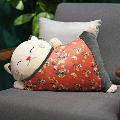 带拉链抱枕被子两用别用冬天多功能午睡枕靠垫枕抱m枕被枕头靠—抱枕
