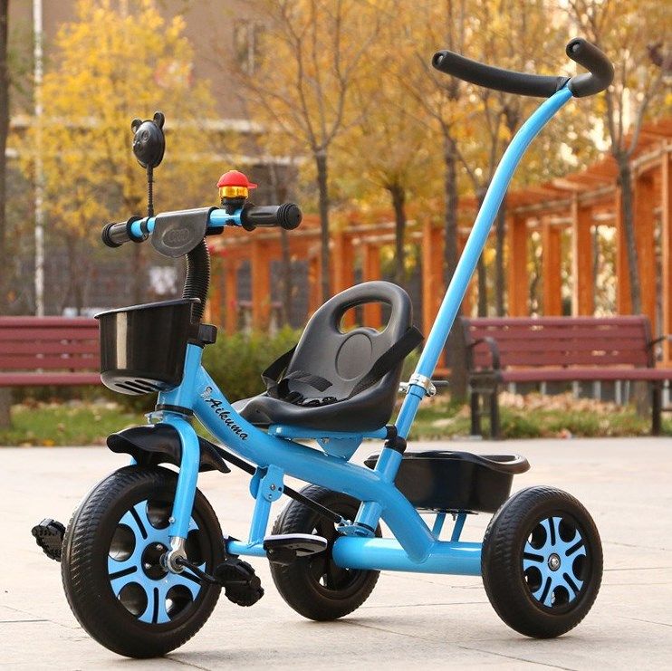 网红儿童车儿童三轮车脚踏车带后斗小型男孩脚蹬子宝宝春夏小孩