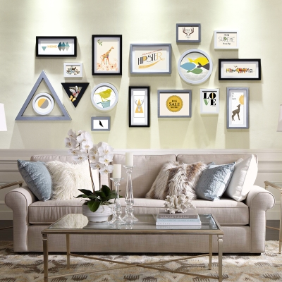 墙面装饰相框简约图片