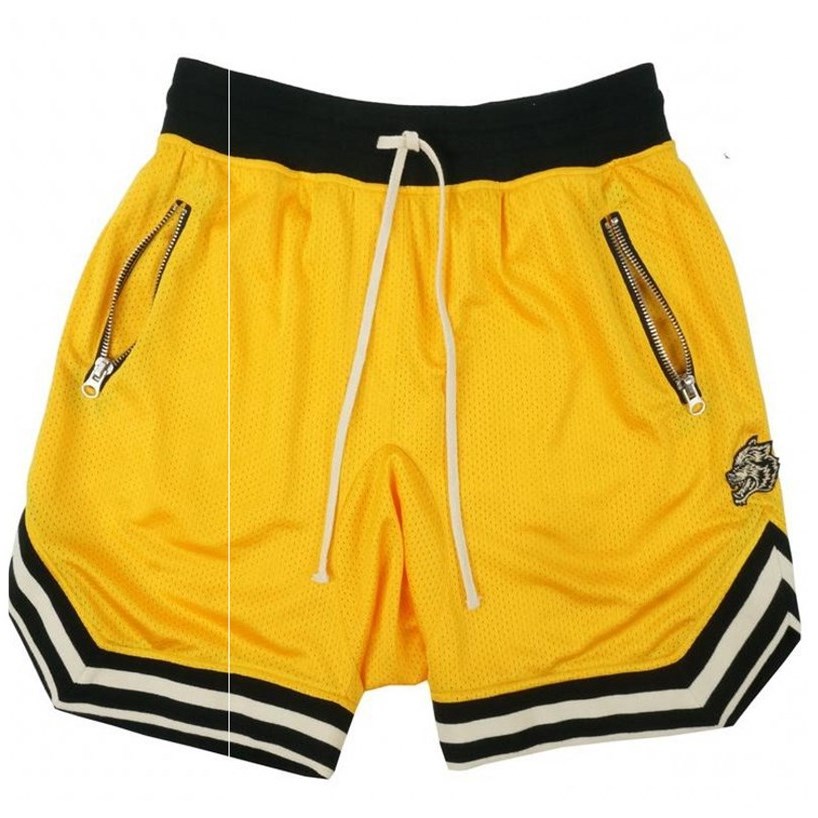 网眼运动短裤过膝图片