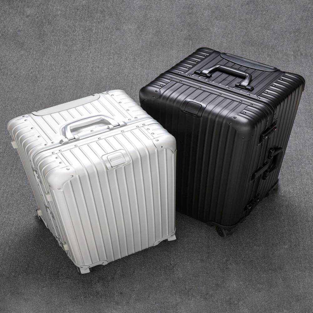 出口超大34寸全铝行李箱金属铝镁合金拉杆箱万向轮男女旅行箱网红