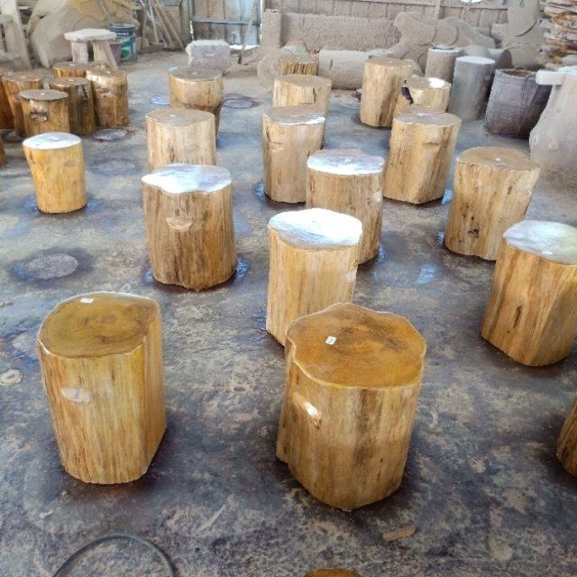 墩原木墩子红椿木树墩树桩实木桩墩a子根雕茶几底座花架支架凳子