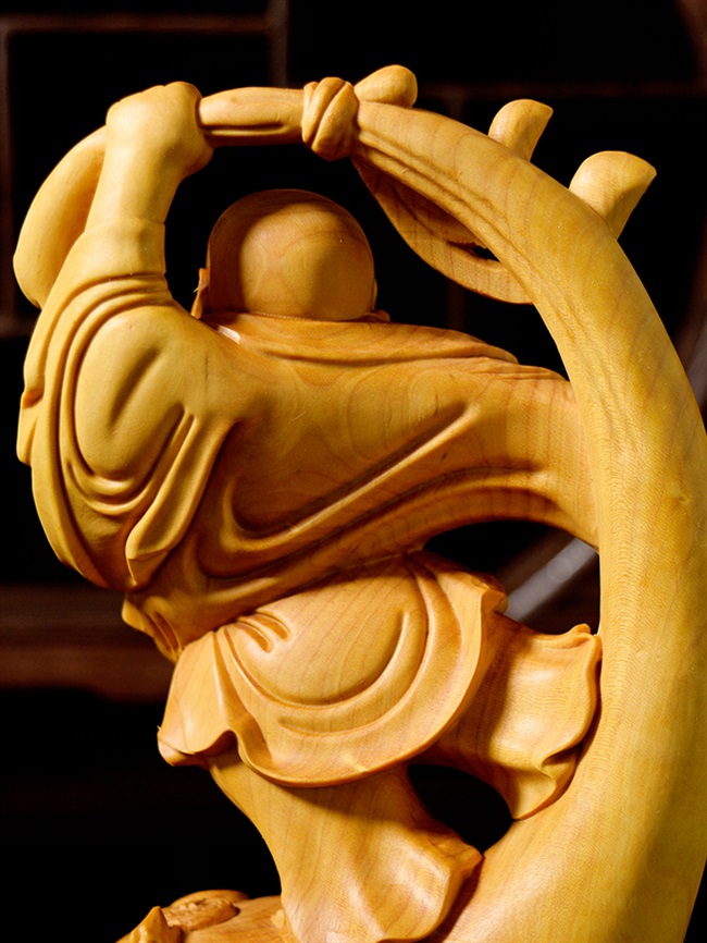 布袋和尚摆件家居图片