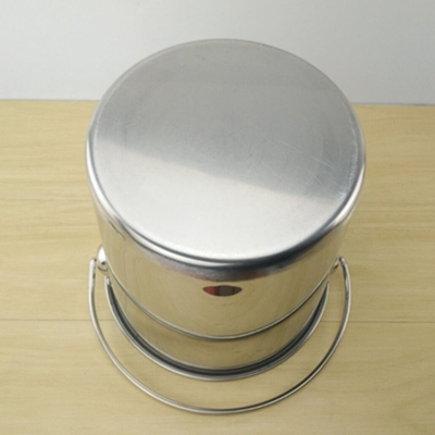 不锈钢小桶小号304不锈钢桶圆桶手提式不锈钢多功能圆形家用