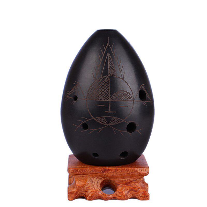 七星埙乐器初学者自学专业演奏陶埙八孔勋梨型埙民族吹奏古乐器陨