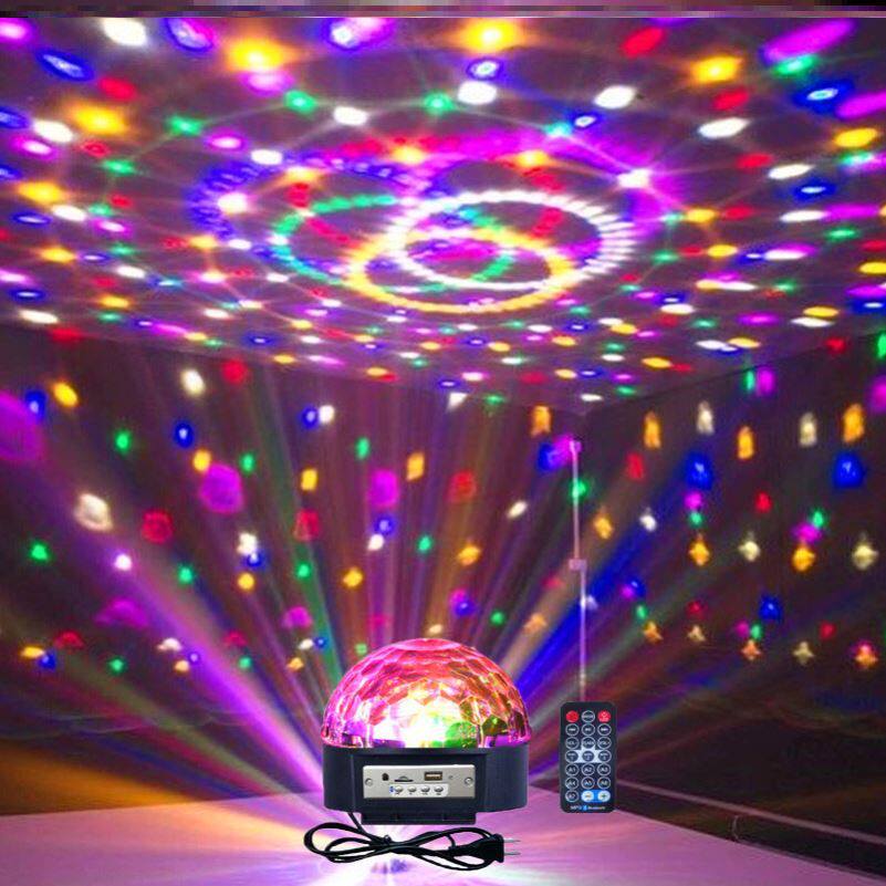 布置彩灯新年喜庆变色led七彩灯室内氛围灯家用楼房阳台—舞台灯光