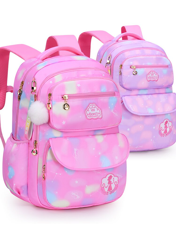 (今日5.8折)新款网红书包小学生女孩超轻便儿童减负双肩背包女童一年