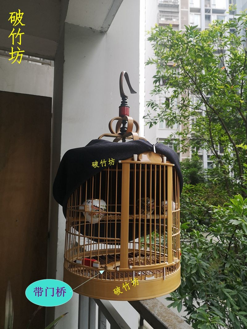 画眉鸟笼竹精品川笼四川成都