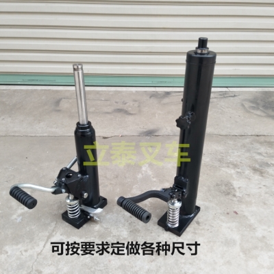 高车手动堆升高升降液压泵站叉车电动千斤顶小配件油缸液压缸油泵