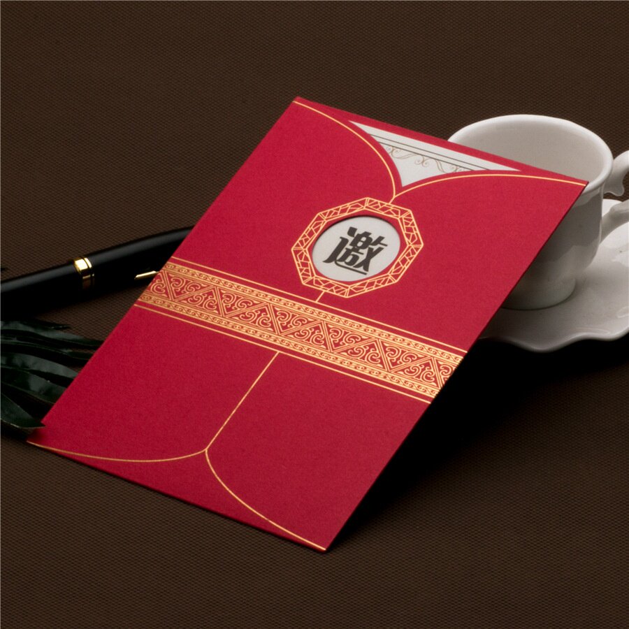 请帖婚礼高级ins风请柬小众大气国风简约请函风创意网红款中定