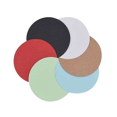 彩色圆片纸图片