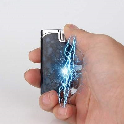 礼物愚人节r玩具家用电人打火机整人打火机恶搞整蛊触电防风电人