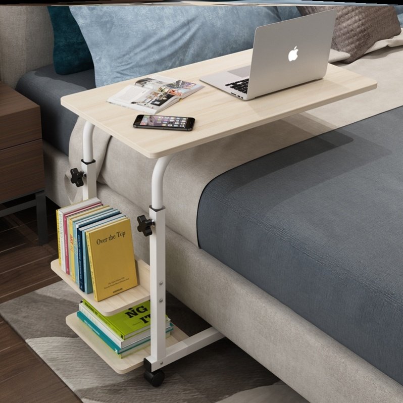 床上桌悬空可固定小桌子n少女心一体床多功能跨床桌可升降宿舍上