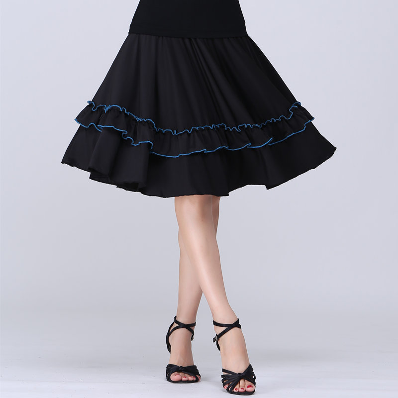 新款开场舞大摆裙女成人长裙子现代伴舞服装舞台舞蹈西班牙演出服