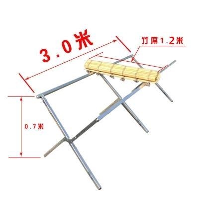 摆摊多功能m竹席架子地摊神器夜市折叠桌户外简易货架展示架床加