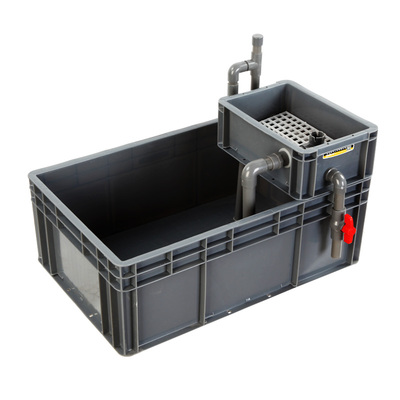 周转箱乌龟缸龟缸过滤器家用龟盆缸生态龟缸沼x泽过滤免换水带晒