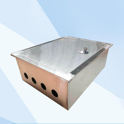 不锈钢动力配电箱 家用暗装电箱照明配电箱室内控制箱400*500*180