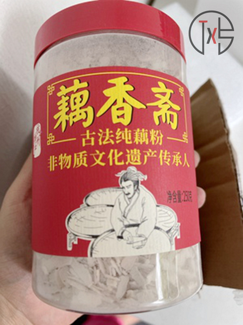 折扣藕香斋古法纯藕粉250g.正宗杭州特产西湖手工片状莲藕耦无