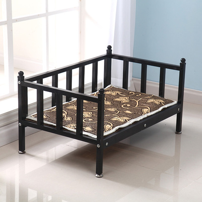 热卖的狗窝铁艺宠物床可拆洗大型犬金毛欧式公主床狗狗沙发特价床