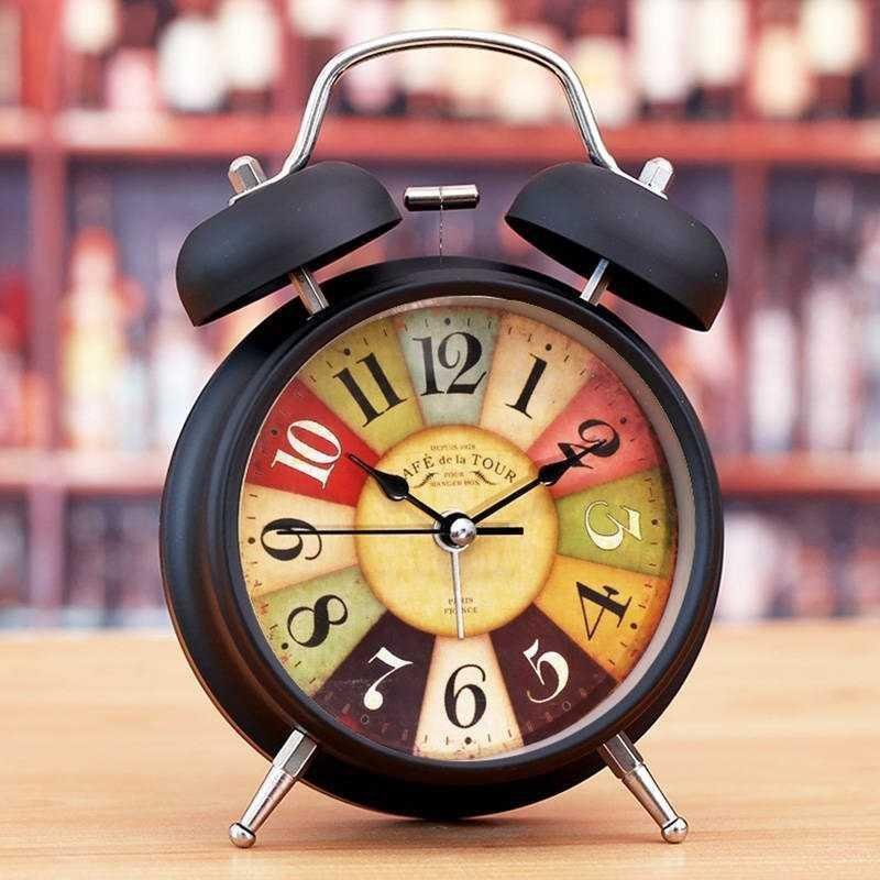 床头简约儿童多功能夜光卧室小时尚闹钟电子学生静音创意闹钟迈尔